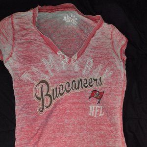 Tampa Bay Buccaneer's V Neck Shirt